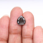 Load image into Gallery viewer, 3.34 CT, 10.4 X 9.2 MM | Salt And Pepper Pear Cut Diamond
