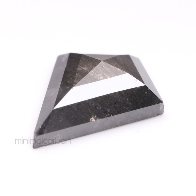 1.07 CT, 9.7 X 7.5 MM | Salt And Pepper Kite Cut Diamond