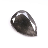 1.52 CT, 10.5 X 7.3 MM | Salt And Pepper Pear Cut Diamond