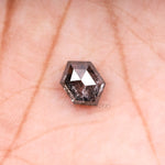 Load image into Gallery viewer, 1.73 CT, 8.0 X 5.7 MM | Salt And Pepper Hexagon Cut Diamond
