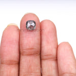 Load image into Gallery viewer, 2.01 CT, 7.0 X 7.0 MM | Salt And Pepper Cushion Cut Diamond
