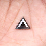 1.79 CT, 11.6 X 11.1 MM | Salt And Pepper Triangle Cut Diamond