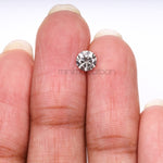 Load image into Gallery viewer, 0.51 CT, 5.2 MM | Salt And Pepper Round Brilliant Cut Diamond
