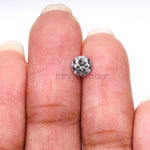 Load image into Gallery viewer, 0.66 CT, 5.4 MM | Salt And Pepper Round Brilliant Cut Diamond
