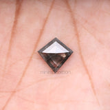 1.97 CT, 9.9 X 9.8 MM | Salt And Pepper Kite Cut Diamond - Minimal Carbon