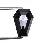 1.15 CT, 8.1 X 6.1 MM | Enhanced Black Coffin Cut Diamond