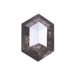 Load image into Gallery viewer, 2.90 CT, 10.7 X 7.3 MM | Salt And Pepper Hexagon Cut Diamond
