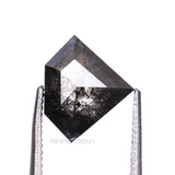 1.38 CT, 8.5 X 7.1 MM | Salt And Pepper Pentagon Cut Diamond