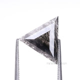 1.79 CT, 11.6 X 11.1 MM | Salt And Pepper Triangle Cut Diamond