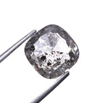 Load image into Gallery viewer, 2.01 CT, 7.0 X 7.0 MM | Salt And Pepper Cushion Cut Diamond
