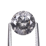 Load image into Gallery viewer, 0.66 CT, 5.4 MM | Salt And Pepper Round Brilliant Cut Diamond
