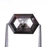 Load image into Gallery viewer, 1.88 CT, 9.0 X 5.8 MM | Salt And Pepper Hexagon Cut Diamond
