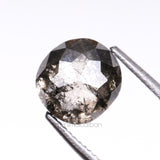 1.48 CT, 6.2 X 5.8 MM | Salt And Pepper Cushion Cut Diamond