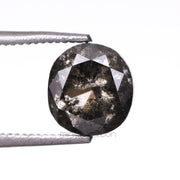 1.48 CT, 6.2 X 5.8 MM | Salt And Pepper Cushion Cut Diamond