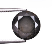 1.81 CT, 6.6 MM | Salt And Pepper Round Rose Cut Diamond