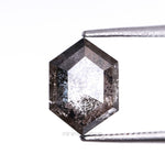 Load image into Gallery viewer, 1.73 CT, 8.0 X 5.7 MM | Salt And Pepper Hexagon Cut Diamond
