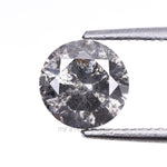 Load image into Gallery viewer, 0.66 CT, 5.4 MM | Salt And Pepper Round Brilliant Cut Diamond
