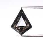 Load image into Gallery viewer, 1.39 CT, 11.1 X 8.9 MM | Salt And Pepper Kite Cut Diamond
