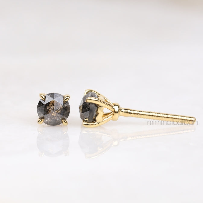 Claw Prong Stud Earrings