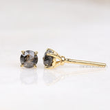 Claw Prong Stud Earrings