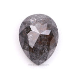 2.67 CT, 9.6 X 7.4 MM | Salt And Pepper Pear Cut Diamond