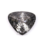 1.21 CT, 7.2 X 6.3 MM | Salt And Pepper Pear Cut Diamond - Minimal Carbon