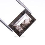 Load image into Gallery viewer, 1.57 CT, 8.5 X 5.7 MM | Salt And Pepper Baguette Cut Diamond
