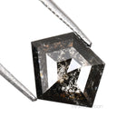 Load image into Gallery viewer, 0.53 CT, 6.4 X 5.4 MM | Salt And Pepper Pentagon Cut Diamond
