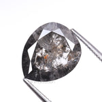 Load image into Gallery viewer, 2.09 CT, 9.8 X 8.1 MM | Salt And Pepper Pear Cut Diamond
