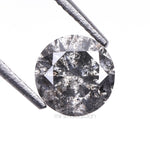 Load image into Gallery viewer, 0.66 CT, 5.4 MM | Salt And Pepper Round Brilliant Cut Diamond
