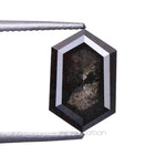 Load image into Gallery viewer, 1.88 CT, 9.0 X 5.8 MM | Salt And Pepper Hexagon Cut Diamond
