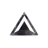 1.79 CT, 11.6 X 11.1 MM | Salt And Pepper Triangle Cut Diamond