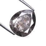 Load image into Gallery viewer, 2.09 CT, 9.8 X 8.1 MM | Salt And Pepper Pear Cut Diamond
