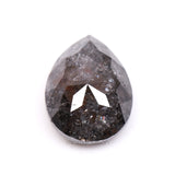 2.67 CT, 9.6 X 7.4 MM | Salt And Pepper Pear Cut Diamond