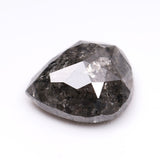 1.56 CT, 7.7 X 6.7 MM | Salt And Pepper Pear Cut Diamond