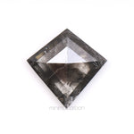 1.97 CT, 9.9 X 9.8 MM | Salt And Pepper Kite Cut Diamond - Minimal Carbon