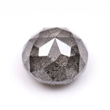 1.81 CT, 6.6 MM | Salt And Pepper Round Rose Cut Diamond