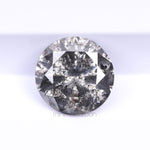 Load image into Gallery viewer, 0.66 CT, 5.4 MM | Salt And Pepper Round Brilliant Cut Diamond
