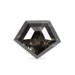 Load image into Gallery viewer, 0.53 CT, 6.4 X 5.4 MM | Salt And Pepper Pentagon Cut Diamond
