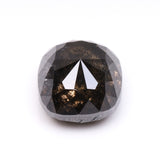 2.57 CT, 7.1 X 6.9 MM | Salt And Pepper Cushion Cut Diamond