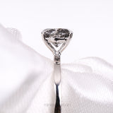 Diamond Solitaire Ring 4 Prong Ring - Minimal Carbon