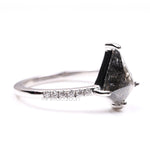 Load image into Gallery viewer, Kite Salt And Pepper Diamond Ring
