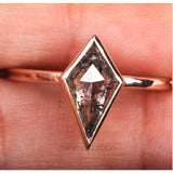 Kite Salt And Pepper Diamond Ring - Minimal Carbon