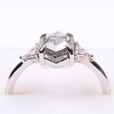 three stone diamond anniversery rings