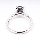 Diamond Solitaire Ring 4 Prong Ring - Minimal Carbon