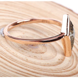 Kite Salt And Pepper Diamond Ring - Minimal Carbon