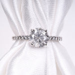 Load image into Gallery viewer, Solitaire Pave Ring
