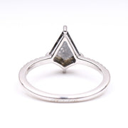 Kite Salt And Pepper Diamond Ring - Minimal Carbon