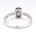 Load image into Gallery viewer, Oval Salt And Pepper Diamond Ring
