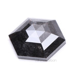 Load image into Gallery viewer, 2.14 CT, 9.9 X 8.5 MM | Salt And Pepper Hexagon Cut Diamond
